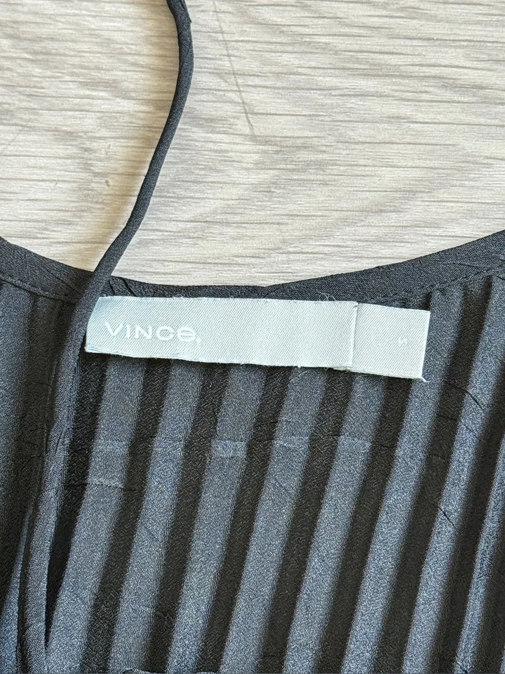 Vince Pleated Cami Dress Size S/P